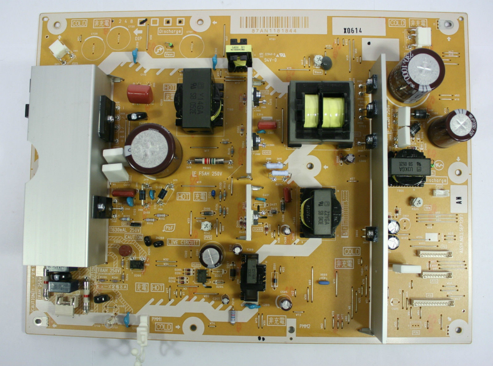 Panasonic Plasma TV LSEP1287ANHB Power Supply Board for TC-P42C2